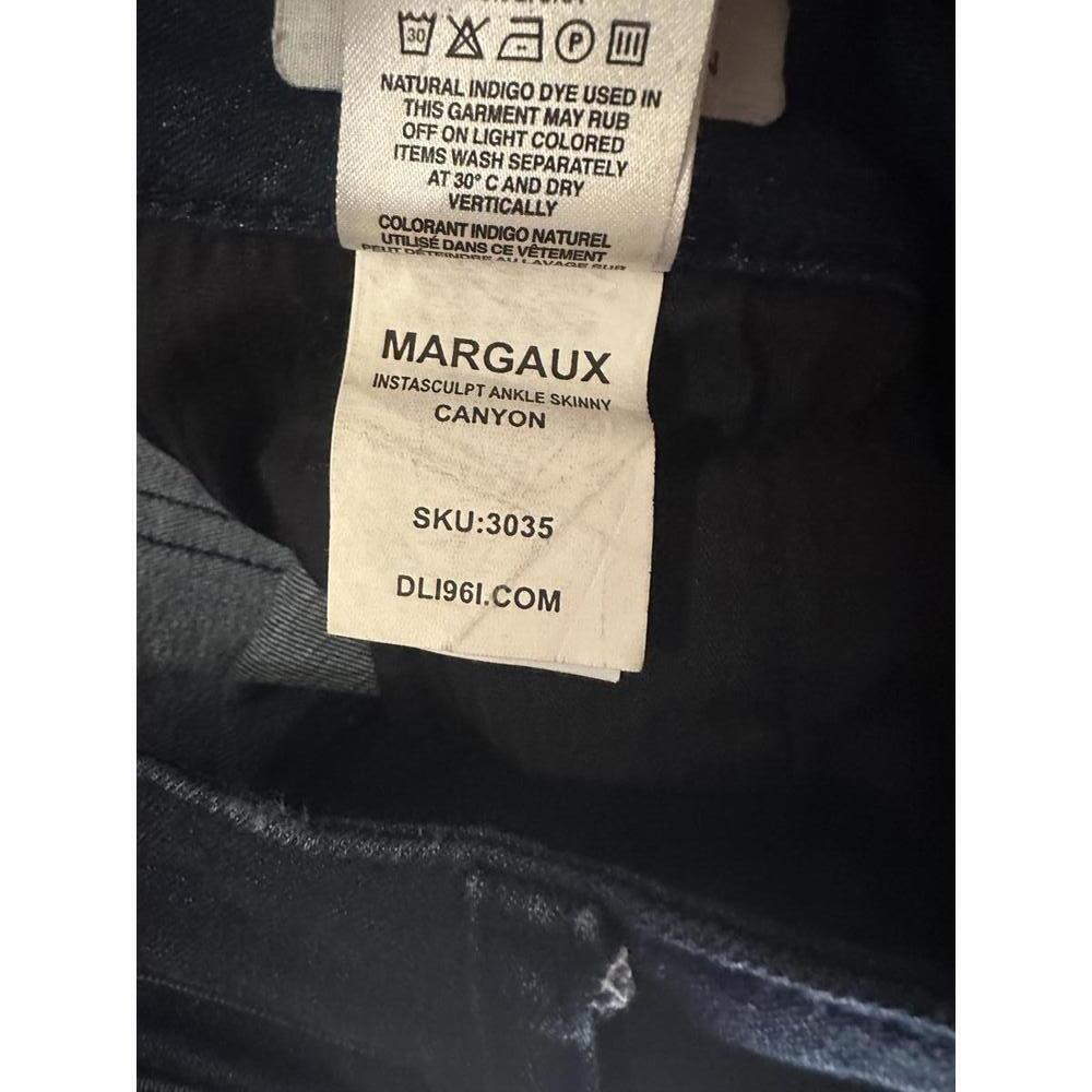 DL1961 classic dark wash Margaux Instasculpt ankle skinny jeans Size 28 - Picture 8 of 11